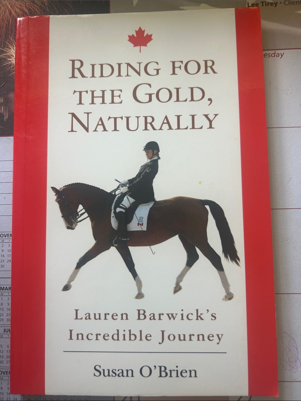 Riding for the Gold, Naturally by Susan O'Brien